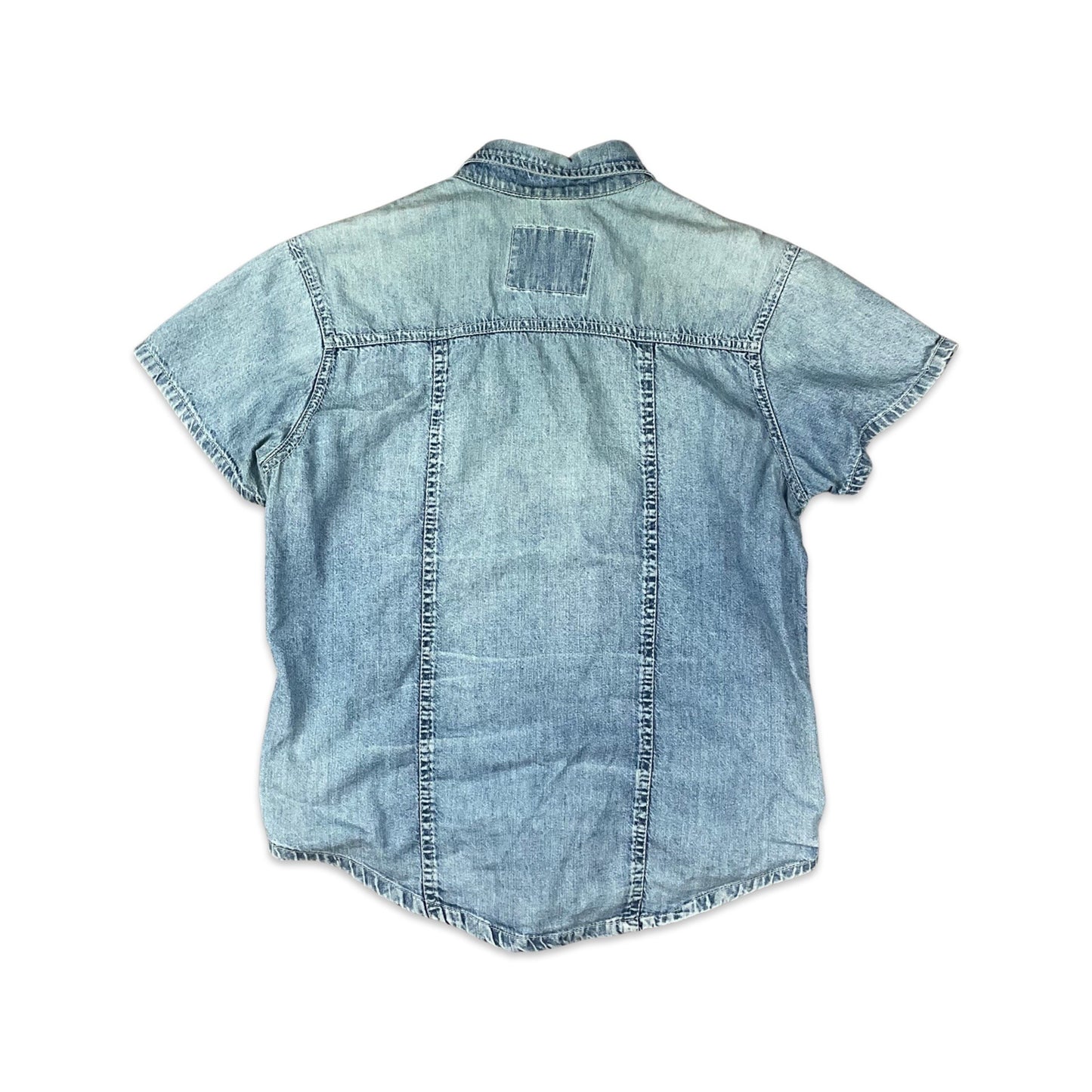 Levi's Blue Denim Blouse 10 12