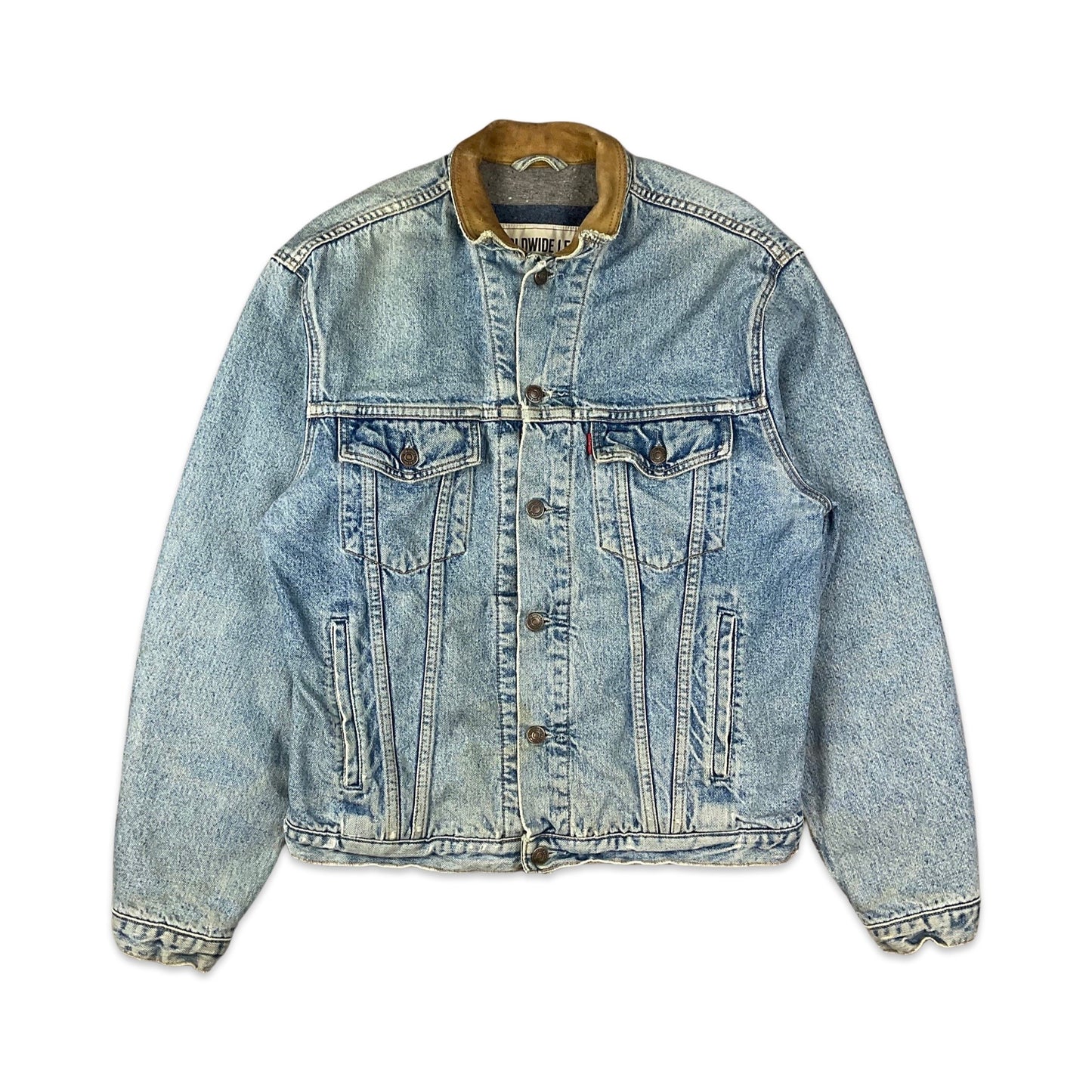 Vintage Levi's Blue Blanket Lined Denim Jacket M