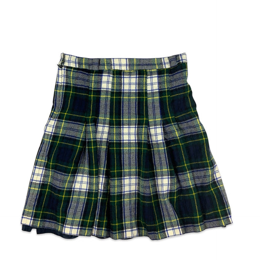 Vintage Plaid Midi Kilt 16