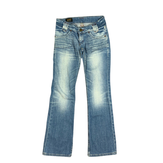 Y2K LEE Light Wash Denim Low Rise Bootcut Jeans 8 10