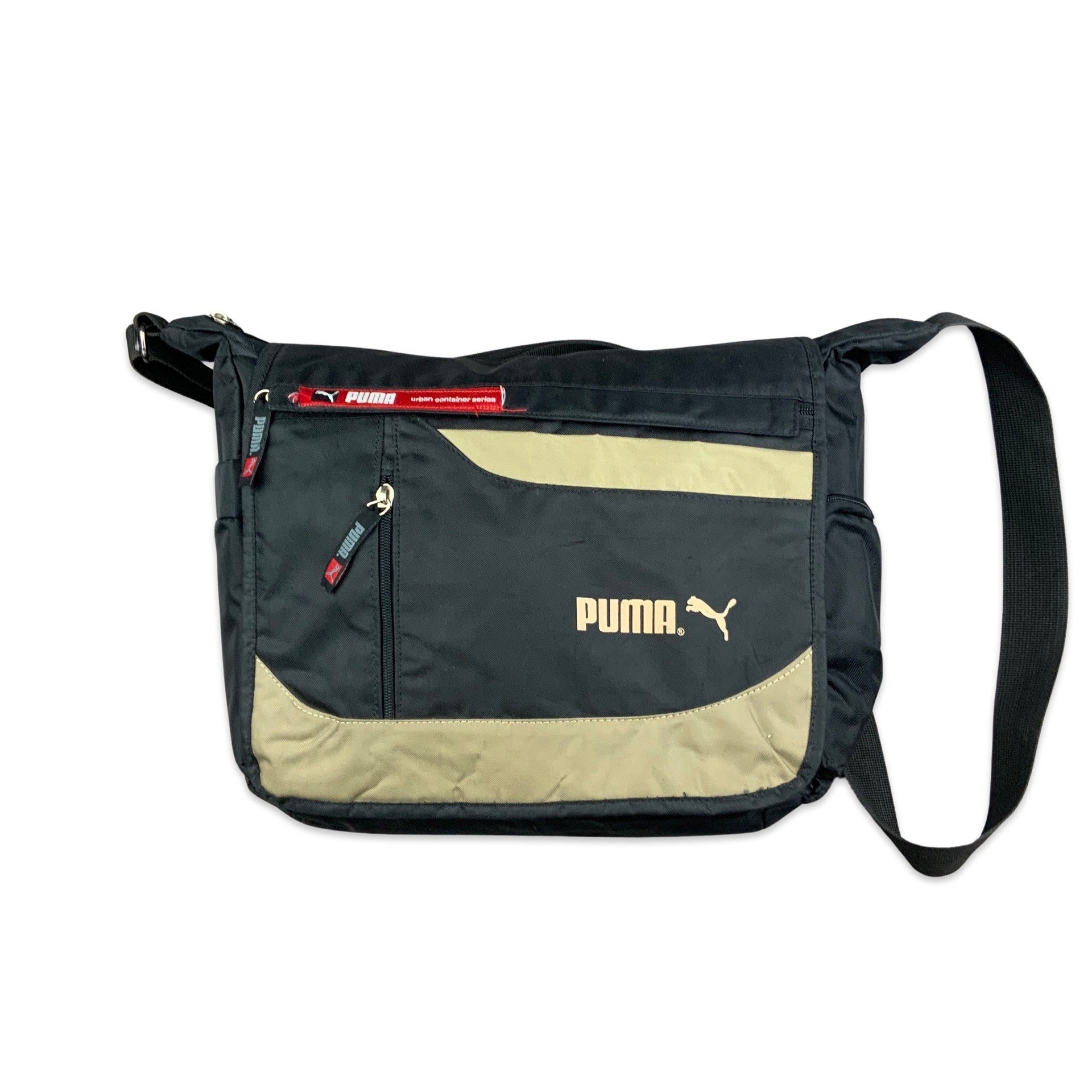 Buy PUMA Multi Academy Portable Polyester Zip Closure Messenger Bag |  Shoppers Stop