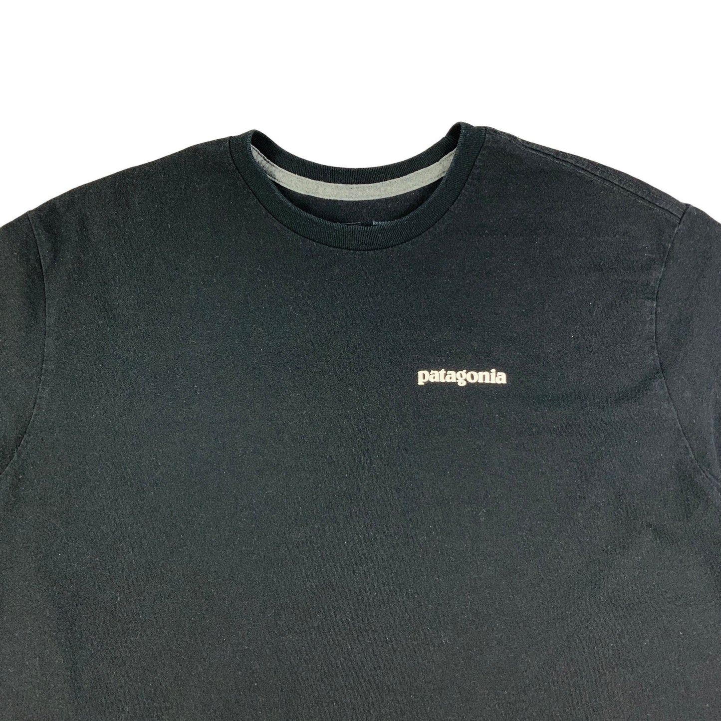 Patagonia Black Tee T-Shirt M L