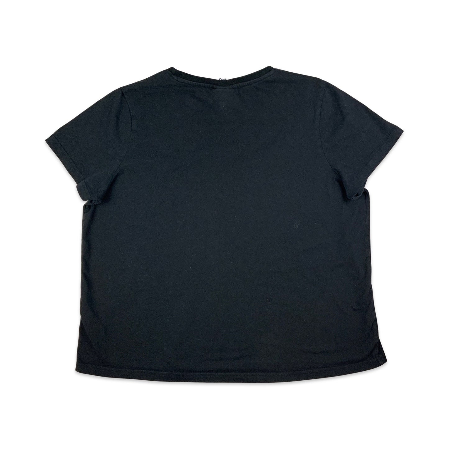 Ellesse Black Spell Out Tee T-Shirt 16 18