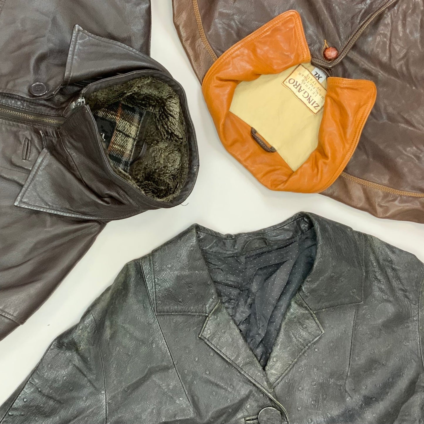 Leather & Suede Jacket (Rework Grade Wholesale)