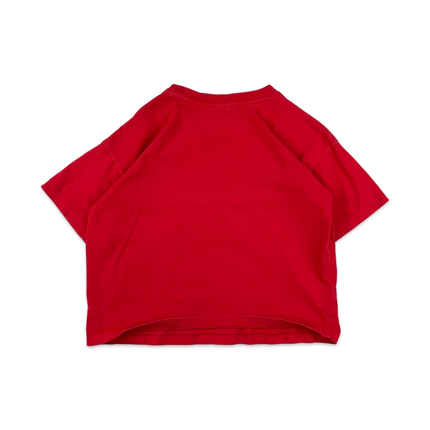 Champion Red Cropped Tee XS S