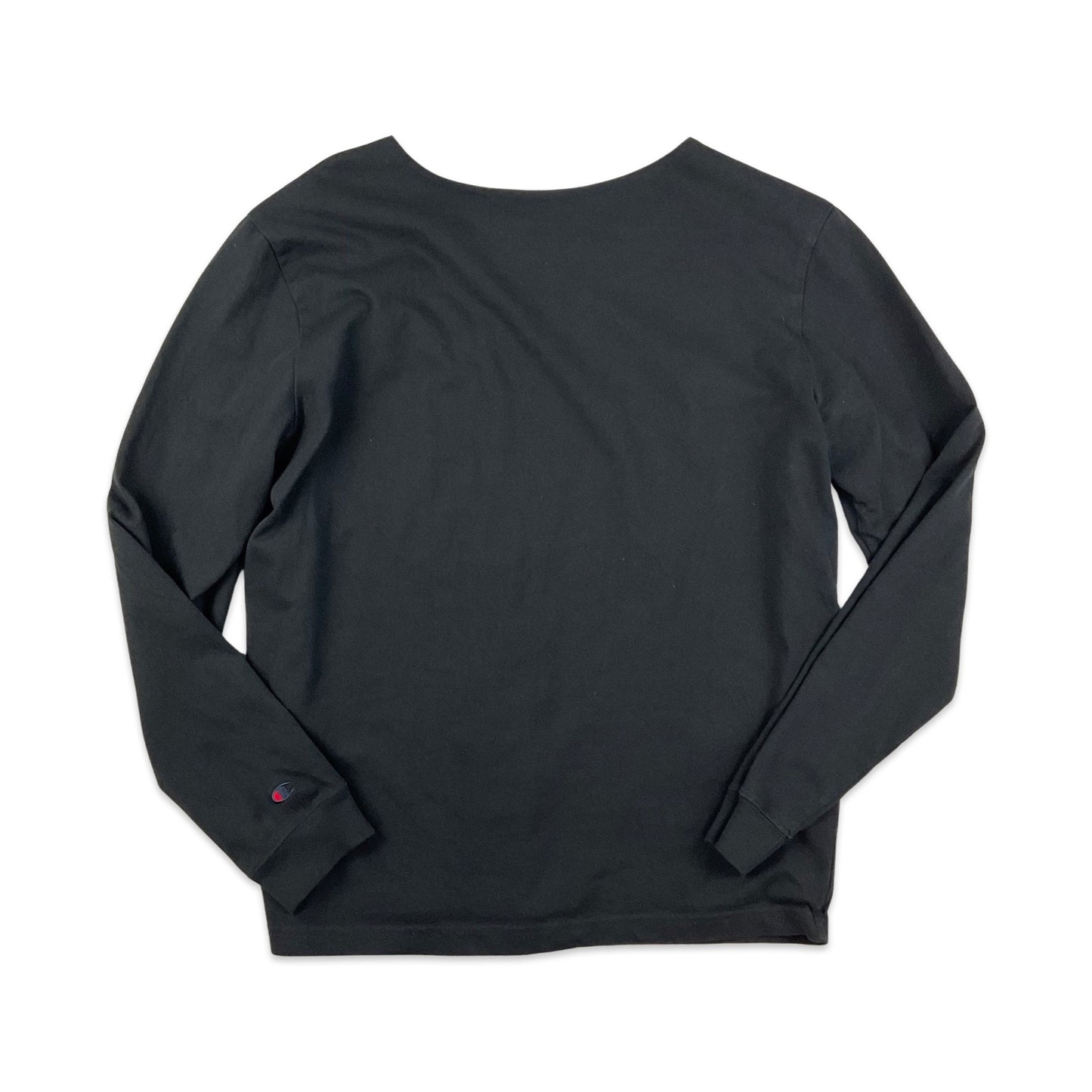 Champion Black Long Sleeve Tee T-Shirt S M