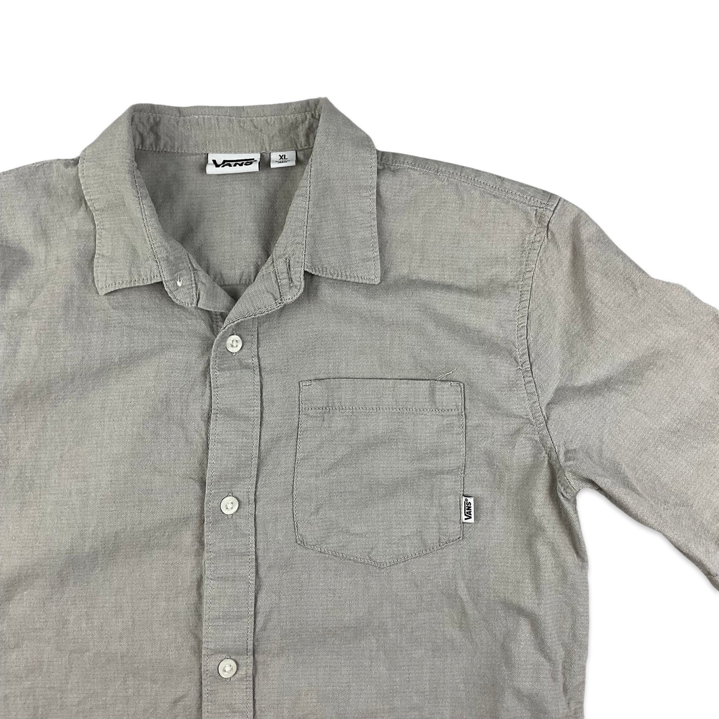 Vans Grey Blouse 10 12