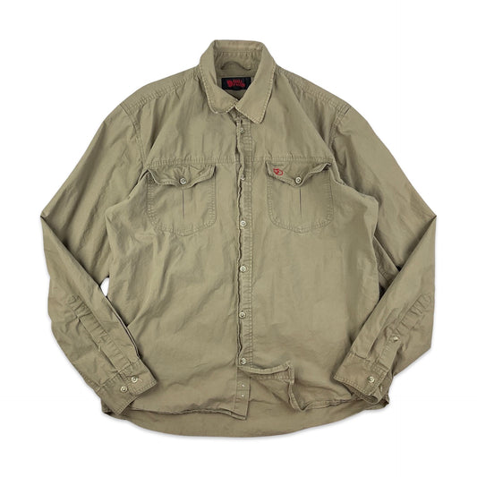 Fjallraven Beige Tech Shirt M L