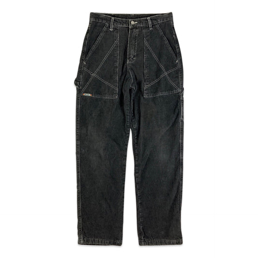 Vintage Grey Corduroy Carpenter Trousers 30W 31L