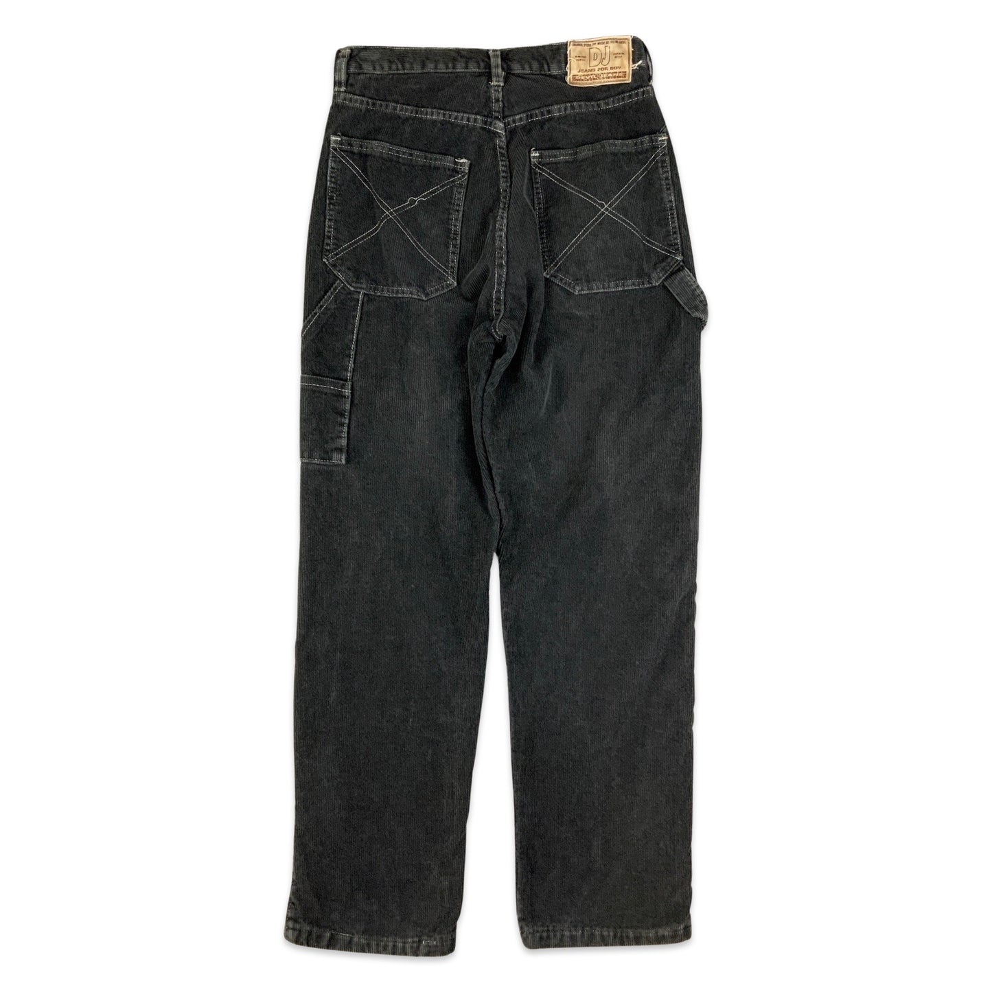 Vintage Grey Corduroy Carpenter Trousers 30W 31L