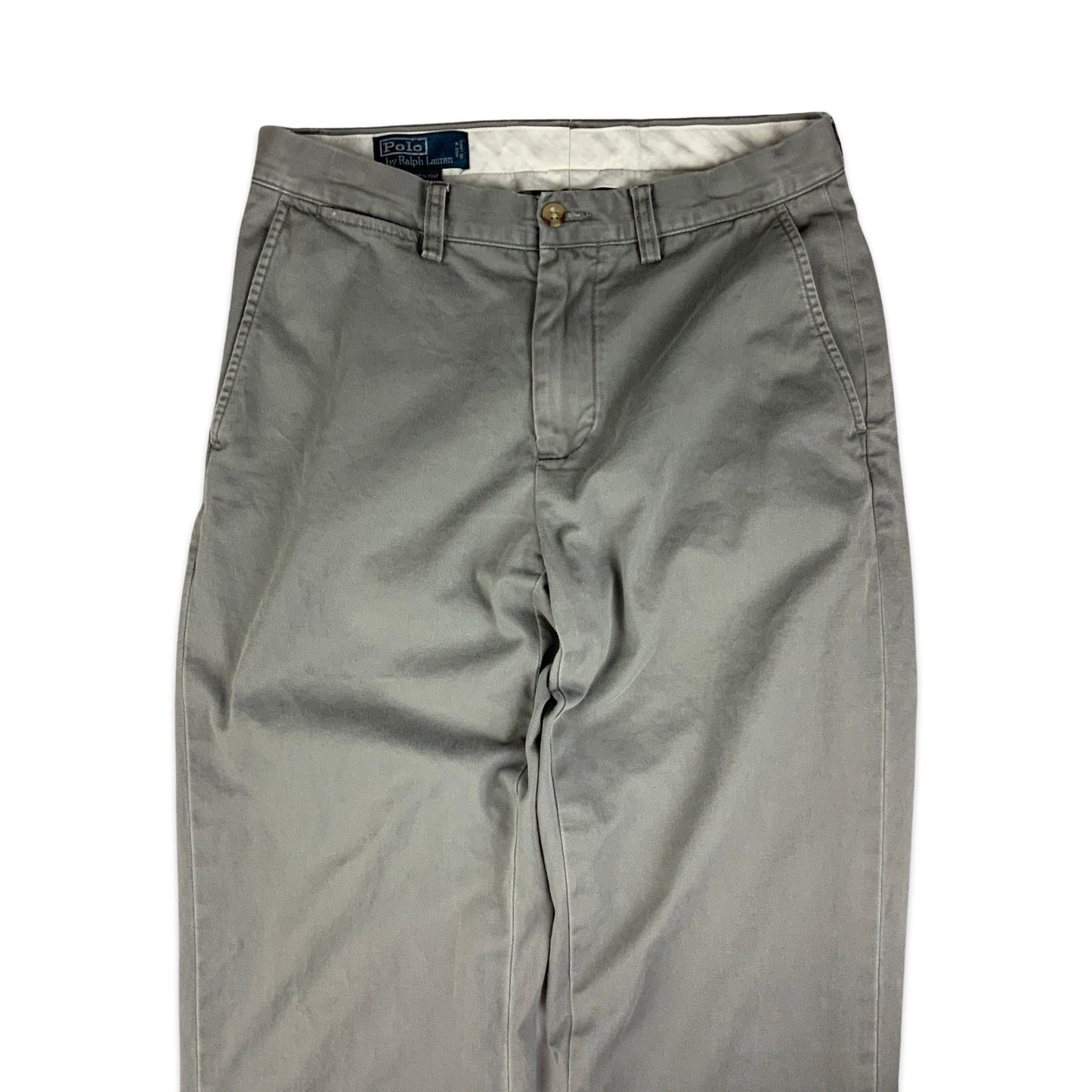 Vintage Ralph Lauren Grey Chino Trousers 32W 31L