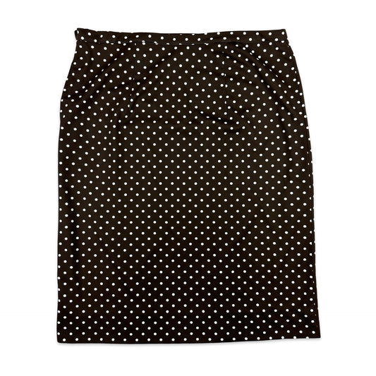 80s Vintage Polka Dot Skirt 16