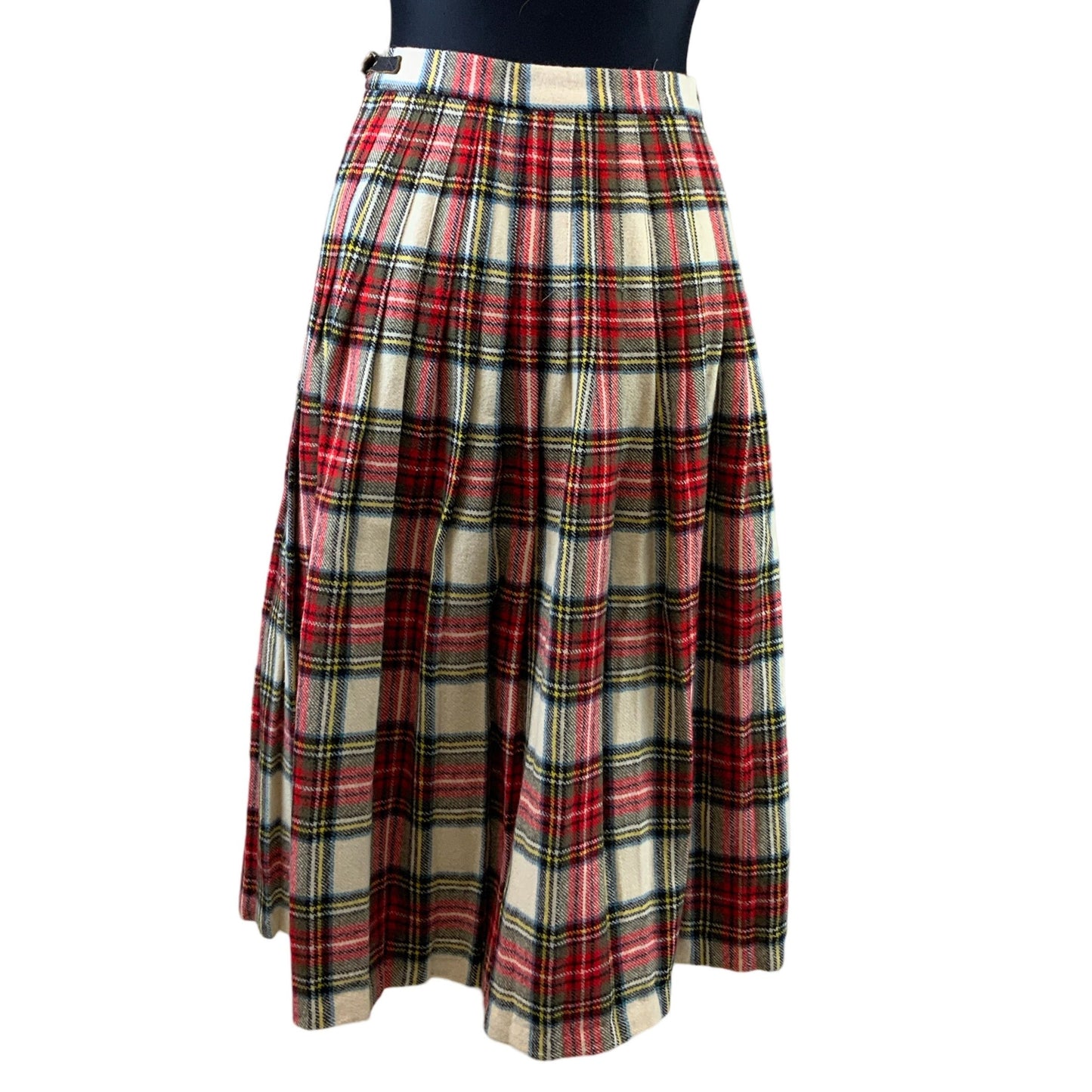 Vintage 'Gor-Ray' Scottish Red Blue White Kilt XS 8 10