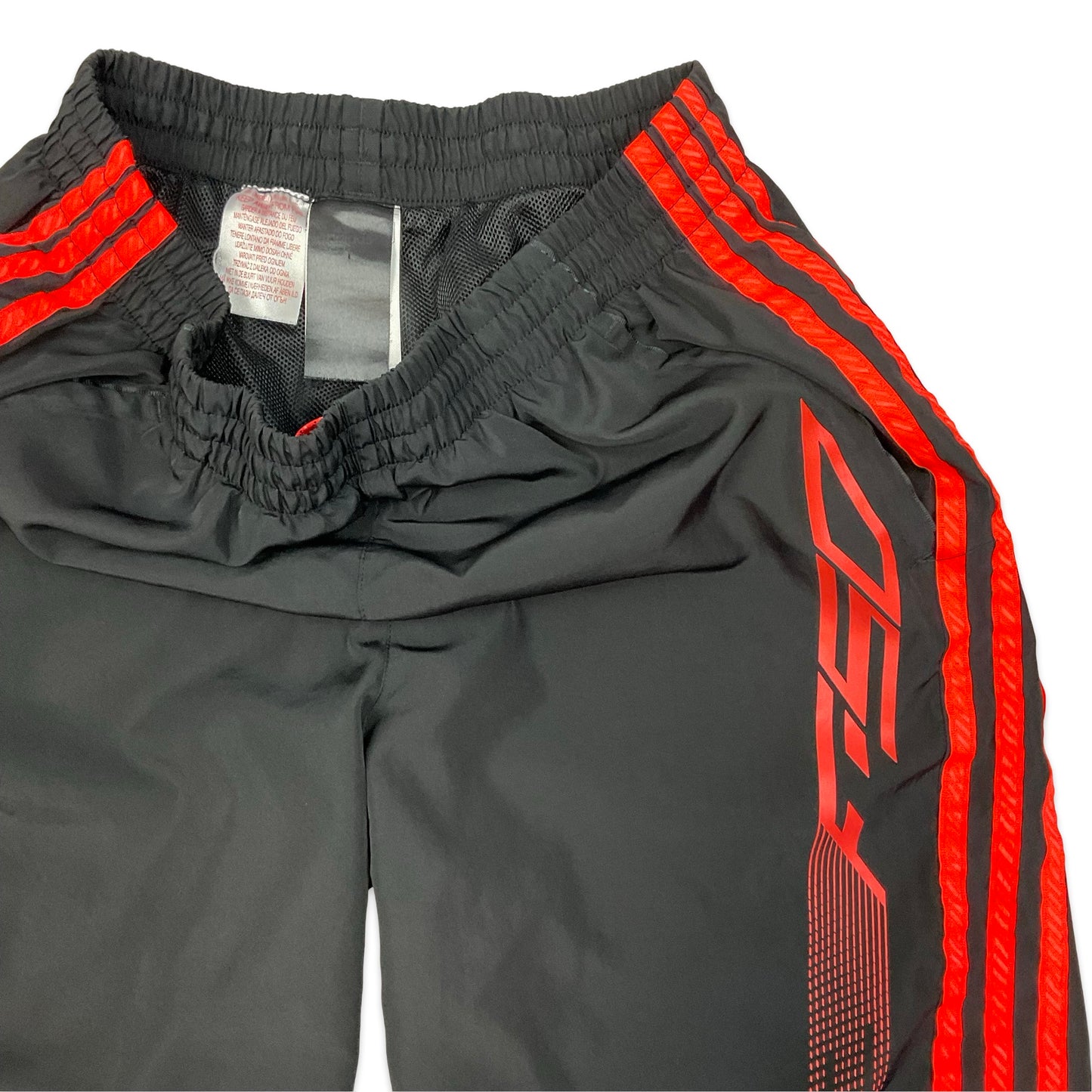 Adidas Black & Orange Sport Shorts S M