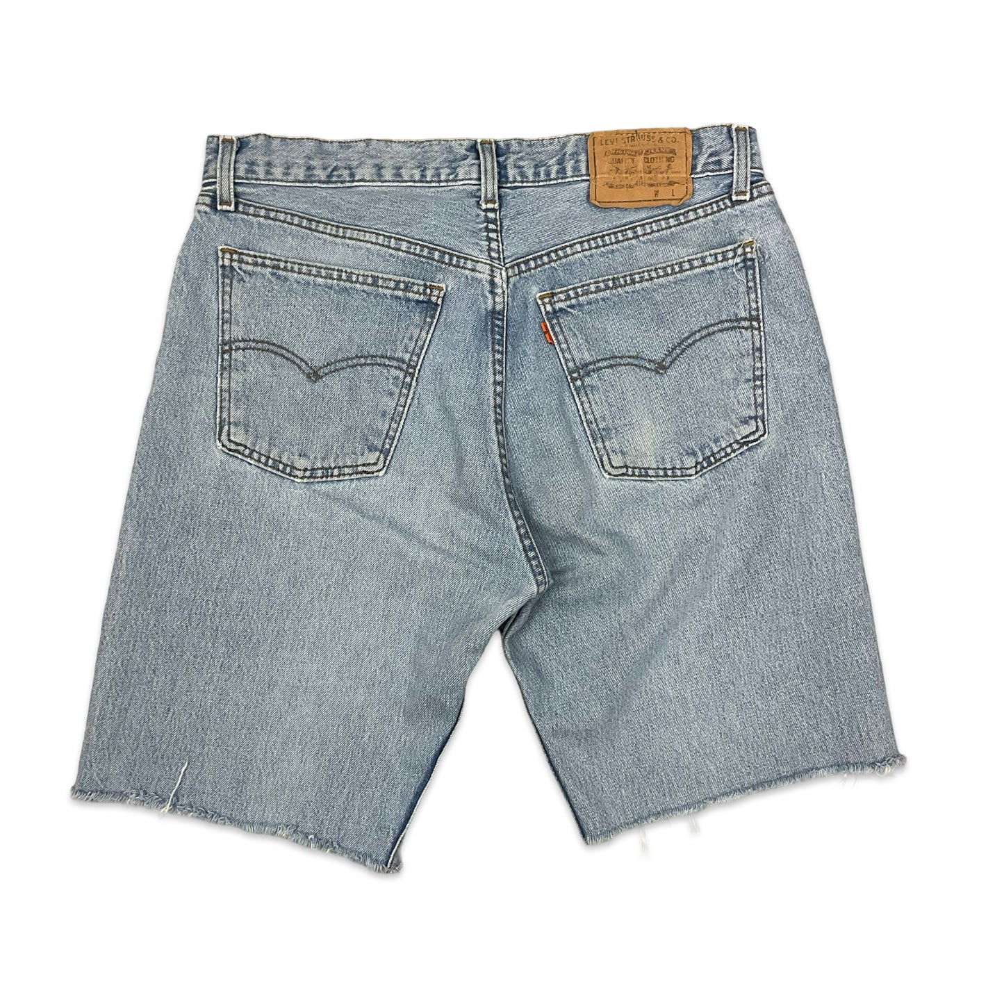 Vintage Levi's Orange Tab Denim Cut Off Jort Shorts 34W