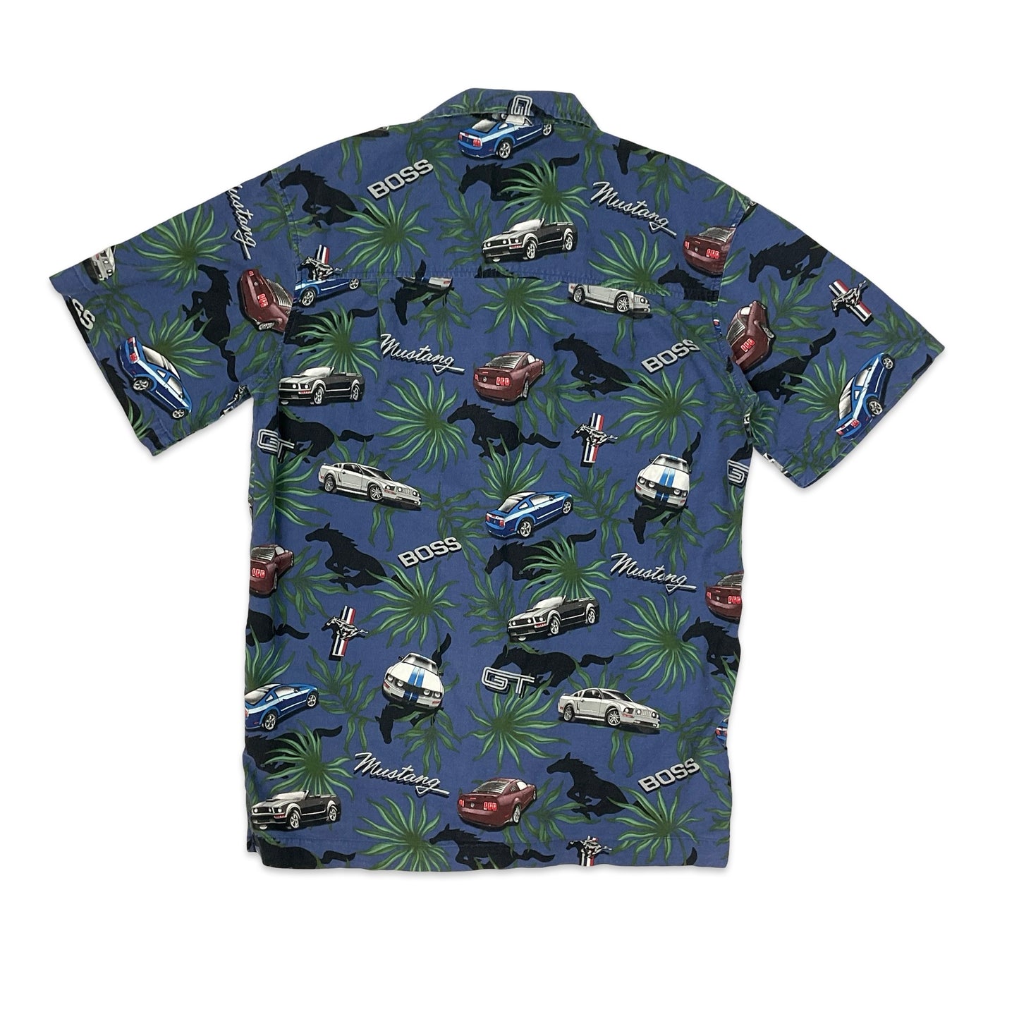 Vintage Ford by David Carey Cars Hawaiian Shirt S M