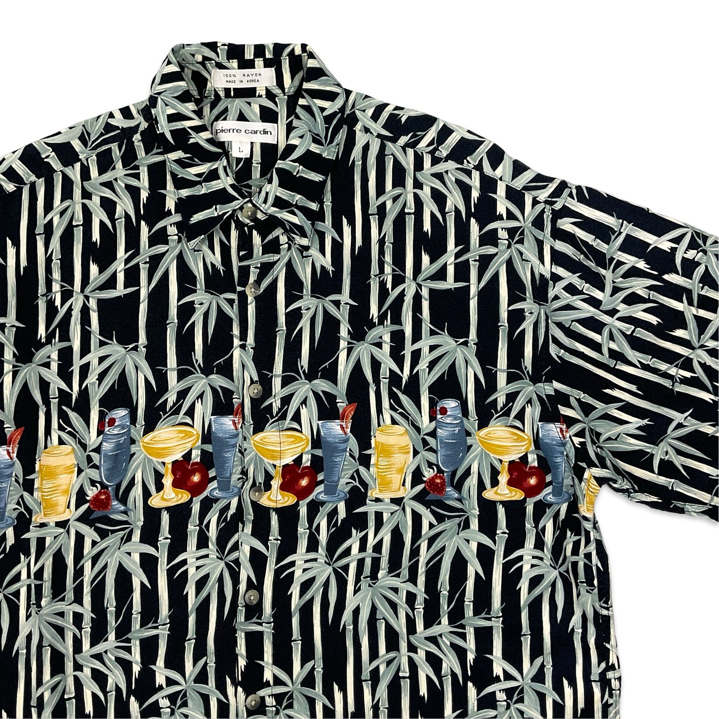 90s/00s Pierre Cardin Hawaiian Shirt M L