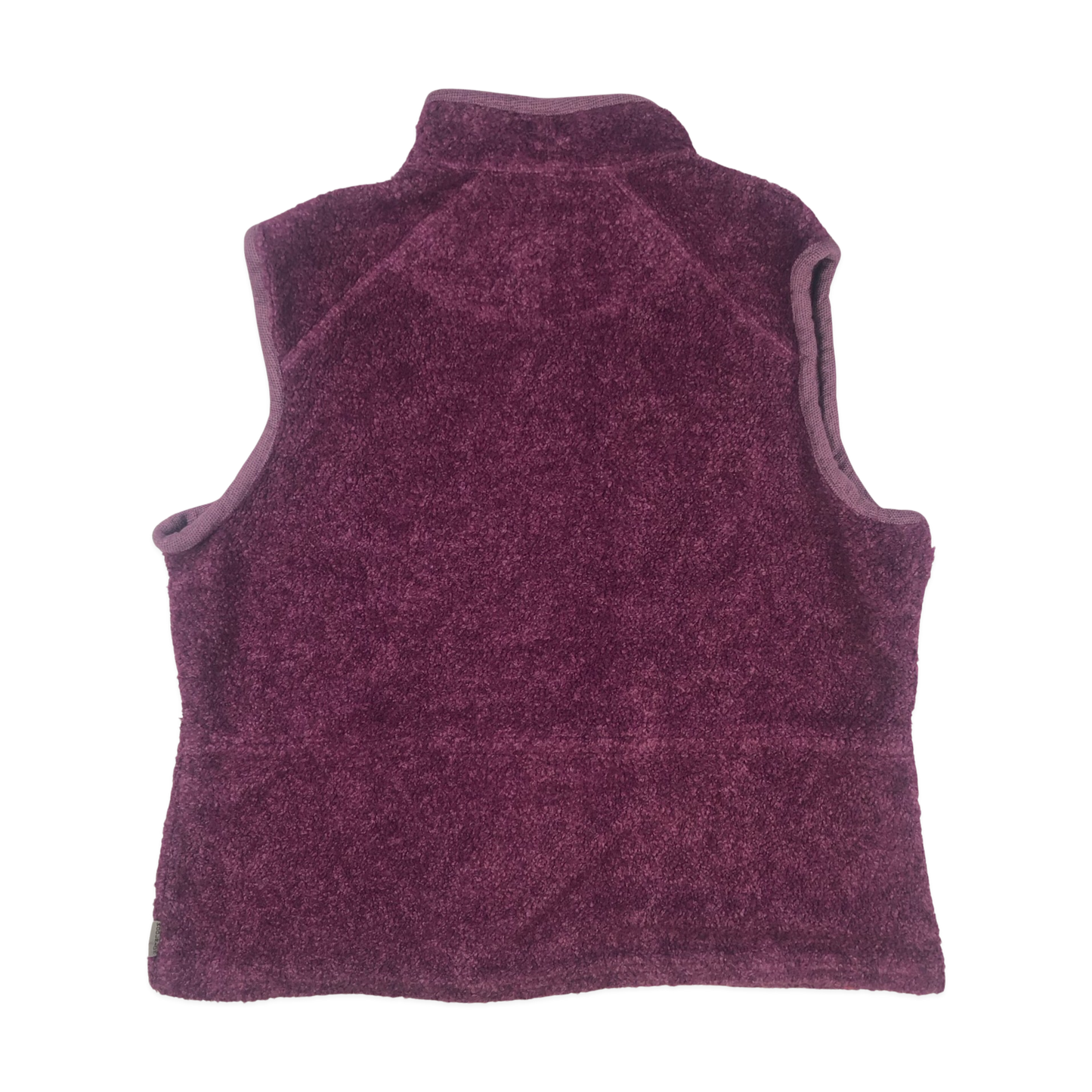 Vintage Ladies Woolrich Purple Fleece Gilet 18