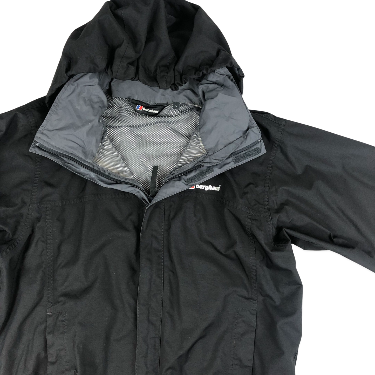 Vintage Berghaus Black Raincoat L