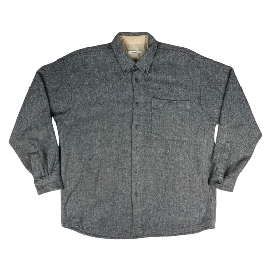 Vintage Grey Flannel Shirt XL