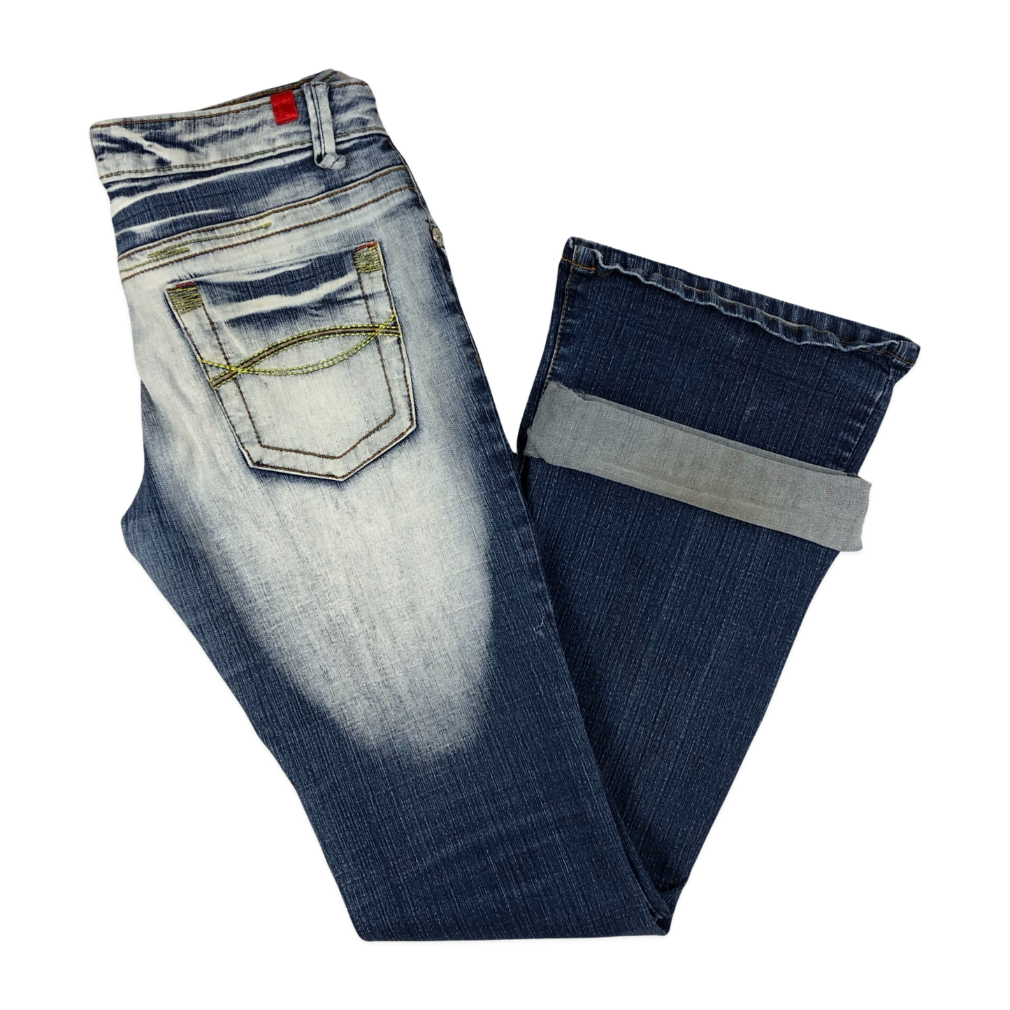 Vintage y2k Flared Blue Jeans 30W 33L