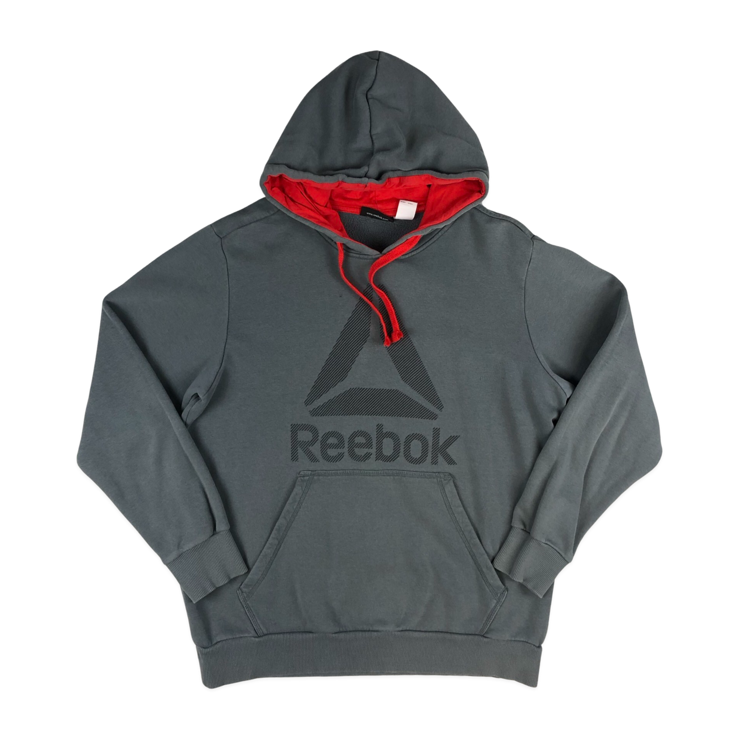 Vintage Reebok Grey Hoodie XL