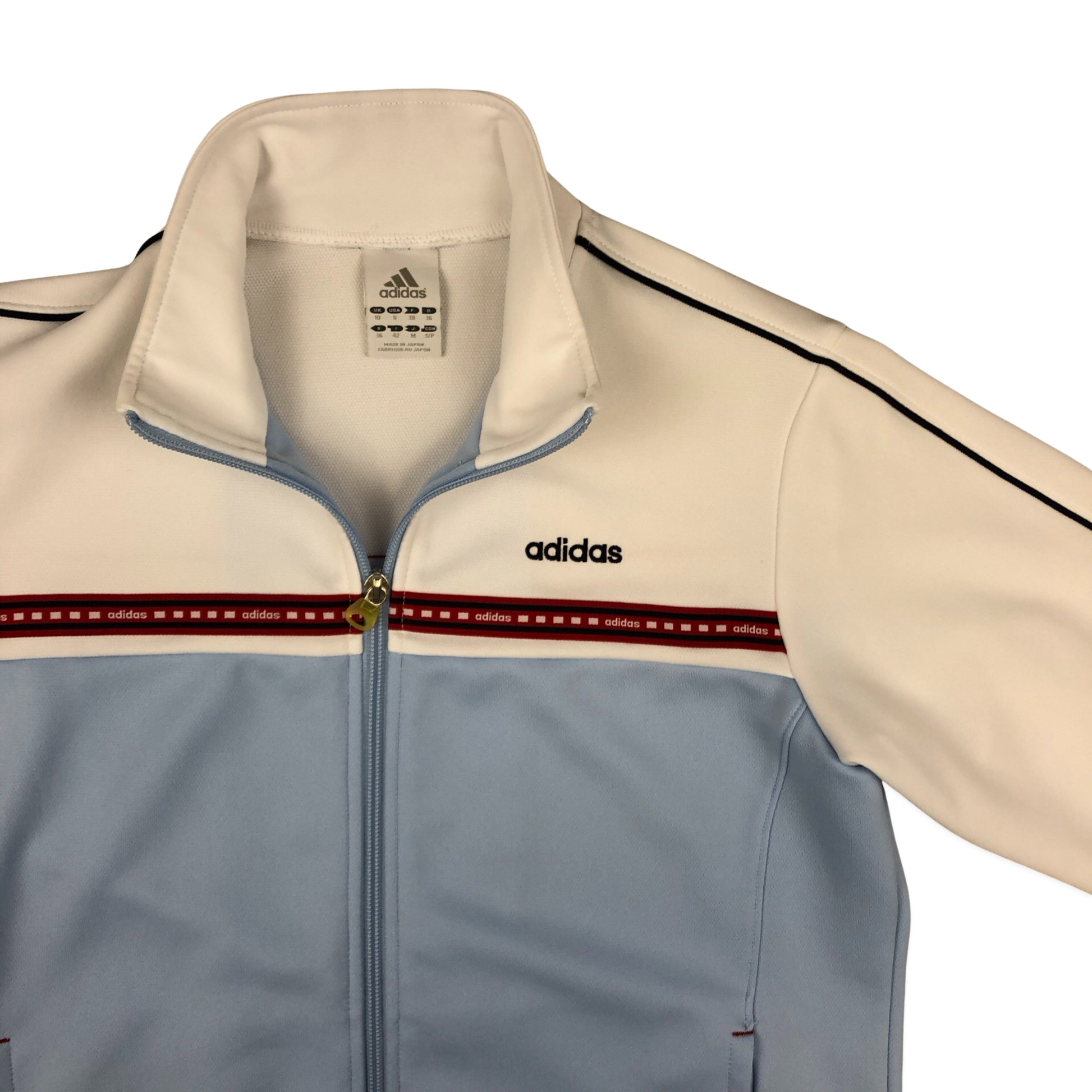 Baby blue clearance adidas jacket