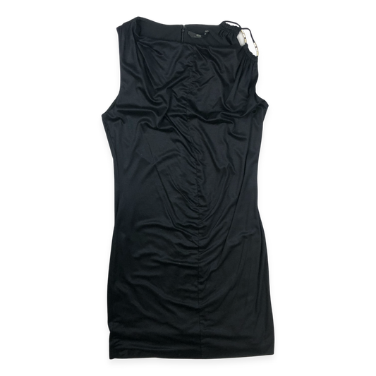 Vintage Hugo Boss Italian Black Sleeveless Dress 8 10
