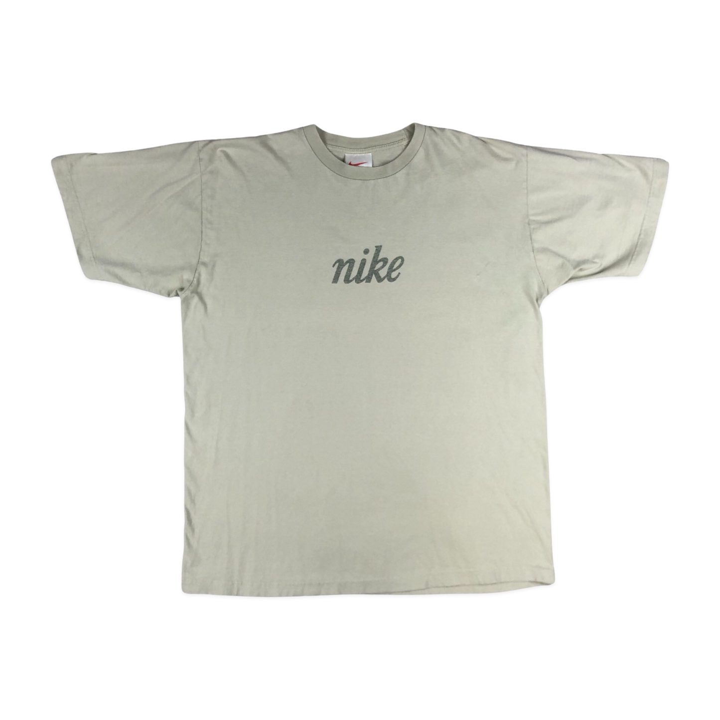Vintage 90s Nike Beige Tee XL