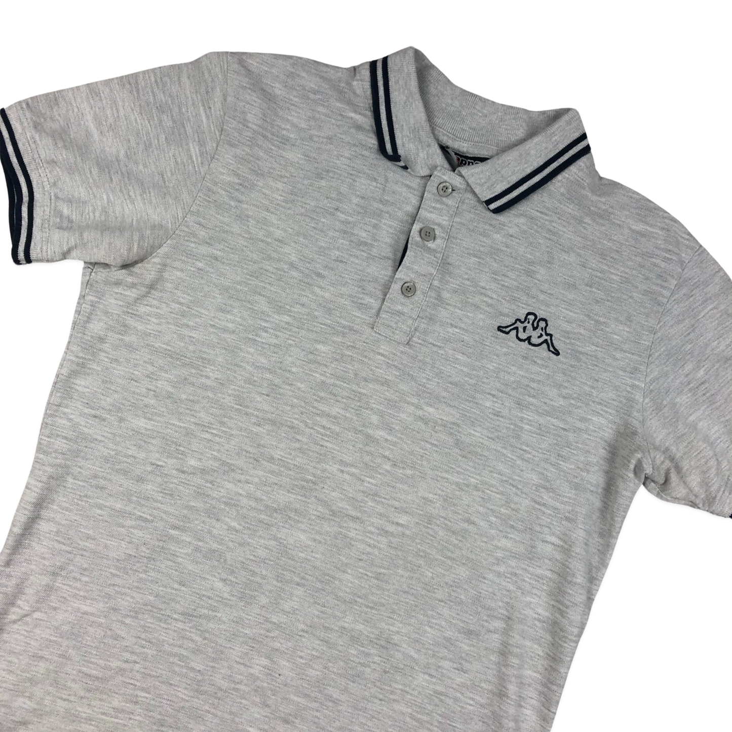 Vintage Kappa Grey Polo Shirt M