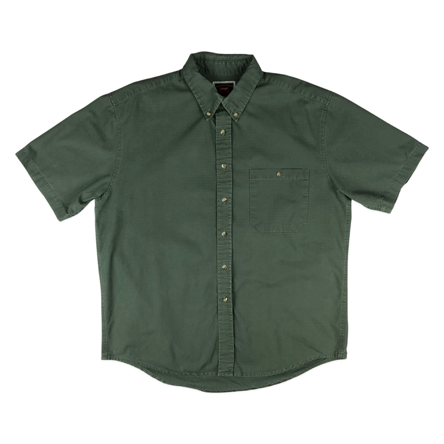 Vintage Green Wrangler Hero Canvas Shirt XL