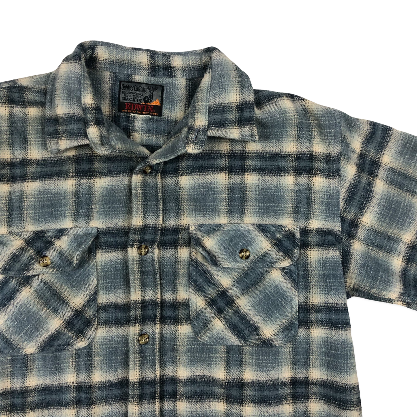 Vintage Edwin Plaid Flannel Shirt L