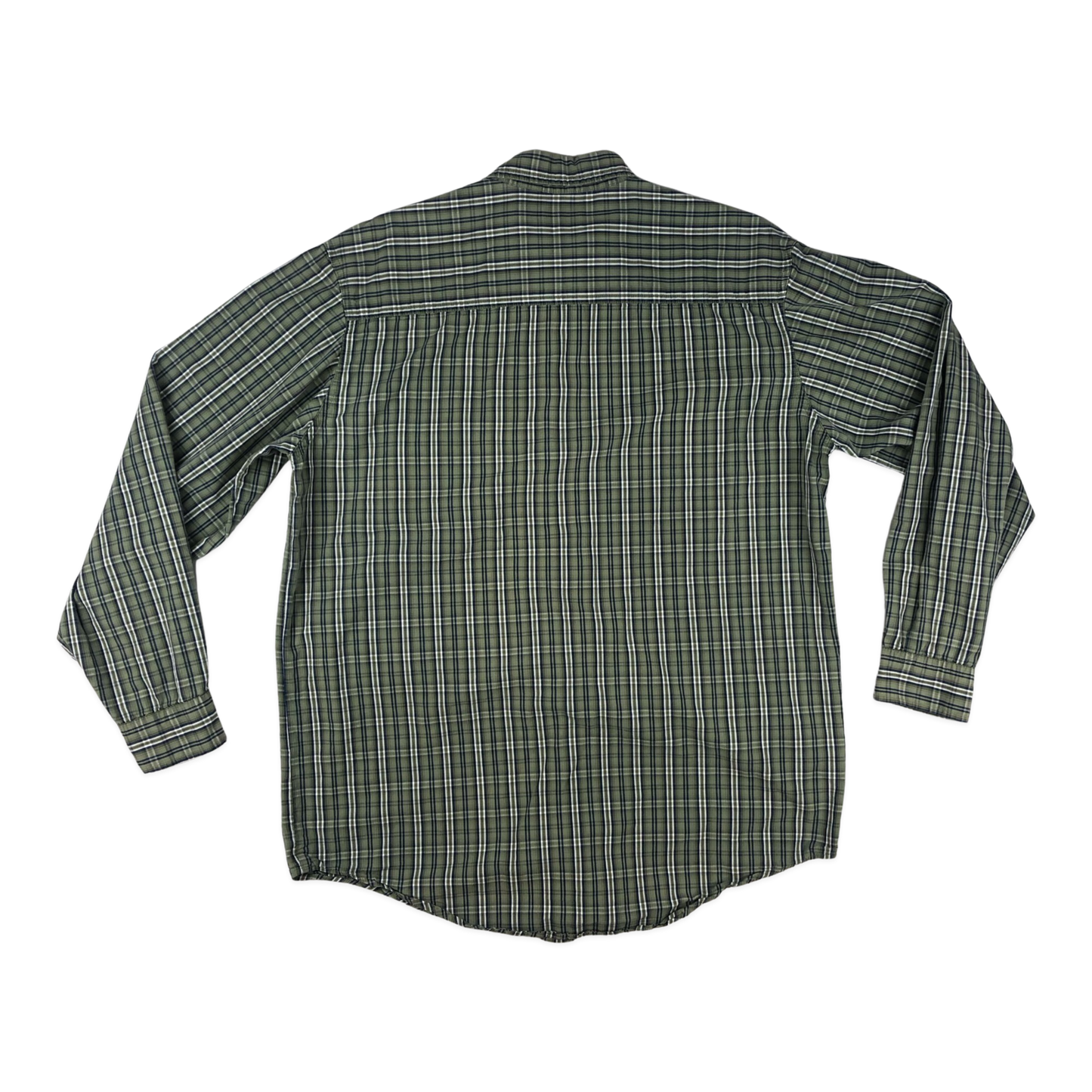 Vintage Levi's Green Plaid Shirt L