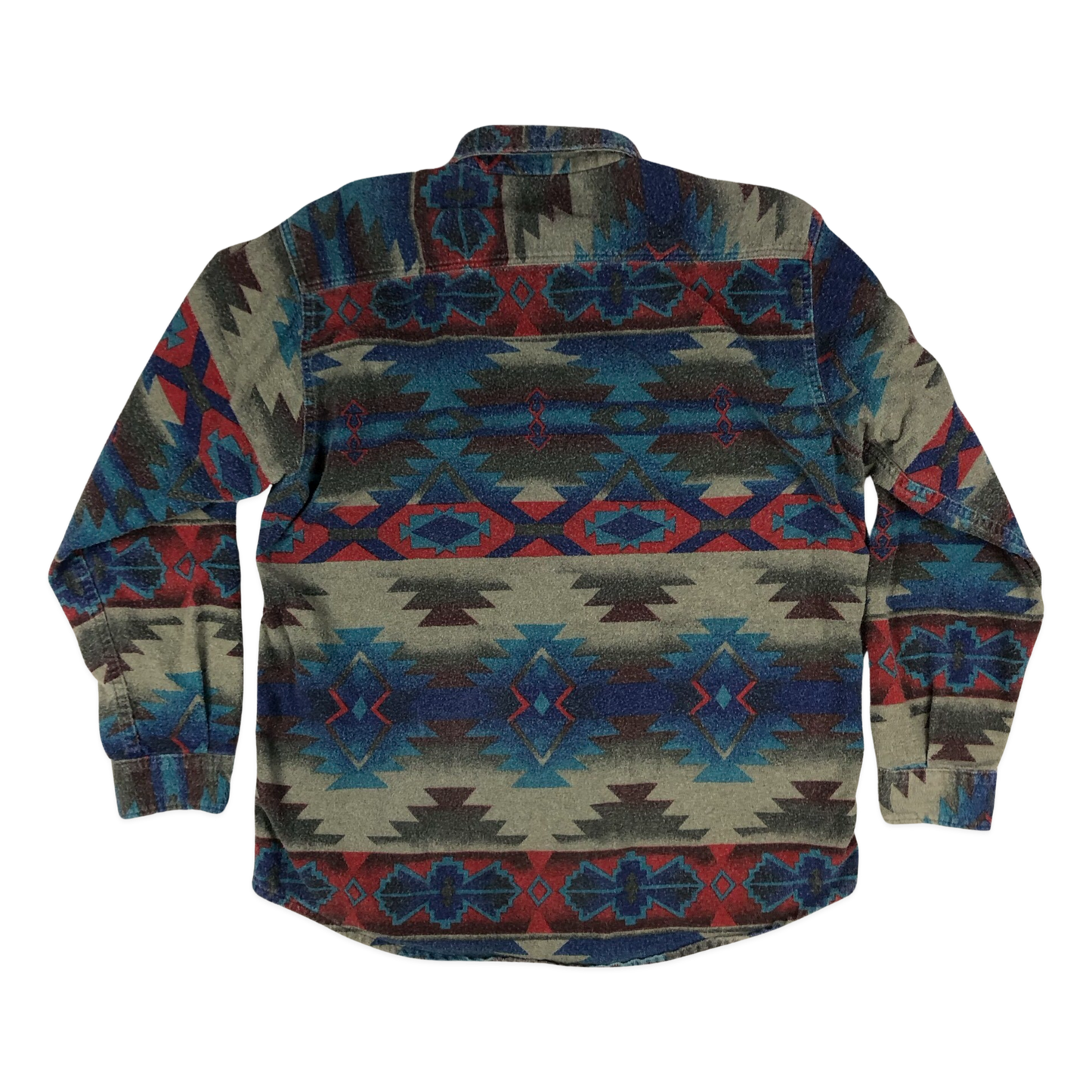 Vintage Cabello Aztec Pattern Flannel Shirt XL
