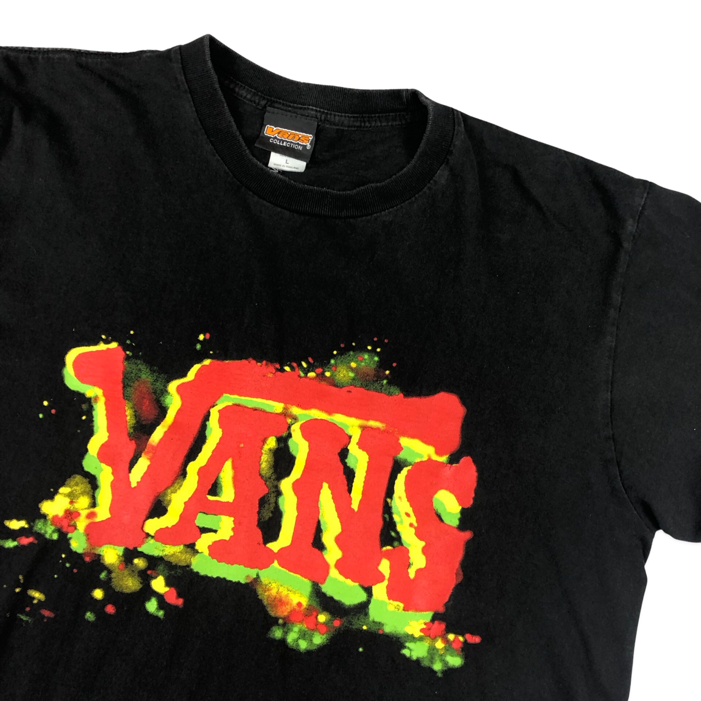 Vintage Vans Black Tee L