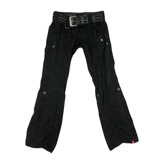Vintage Y2K EDC by Esprit Black Flared Trousers 8