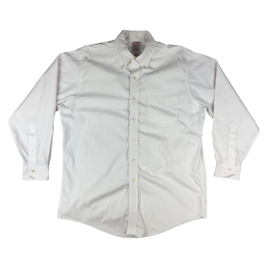 Vintage Brooks Brothers White Shirt XL