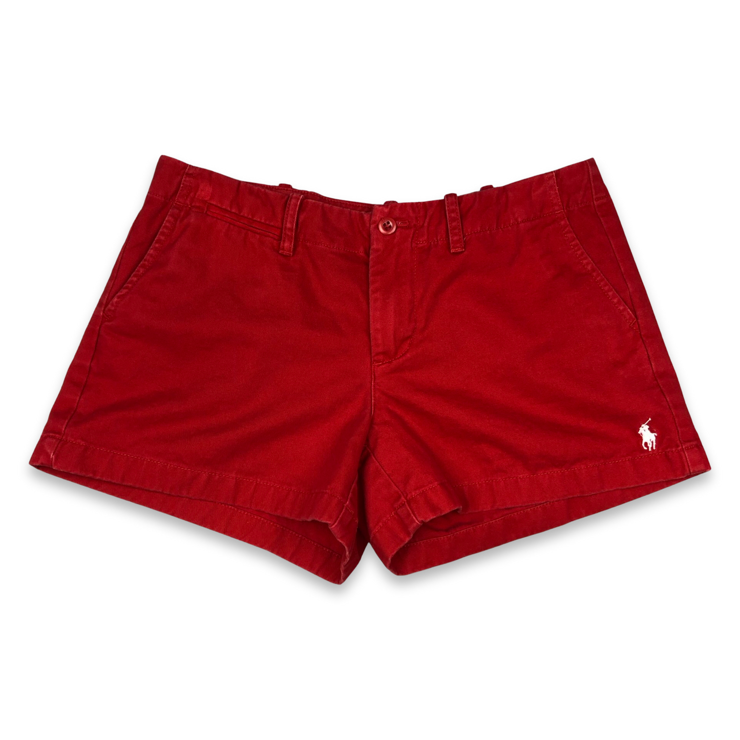Vintage 90s Ralph Lauren Women's Red Shorts 12
