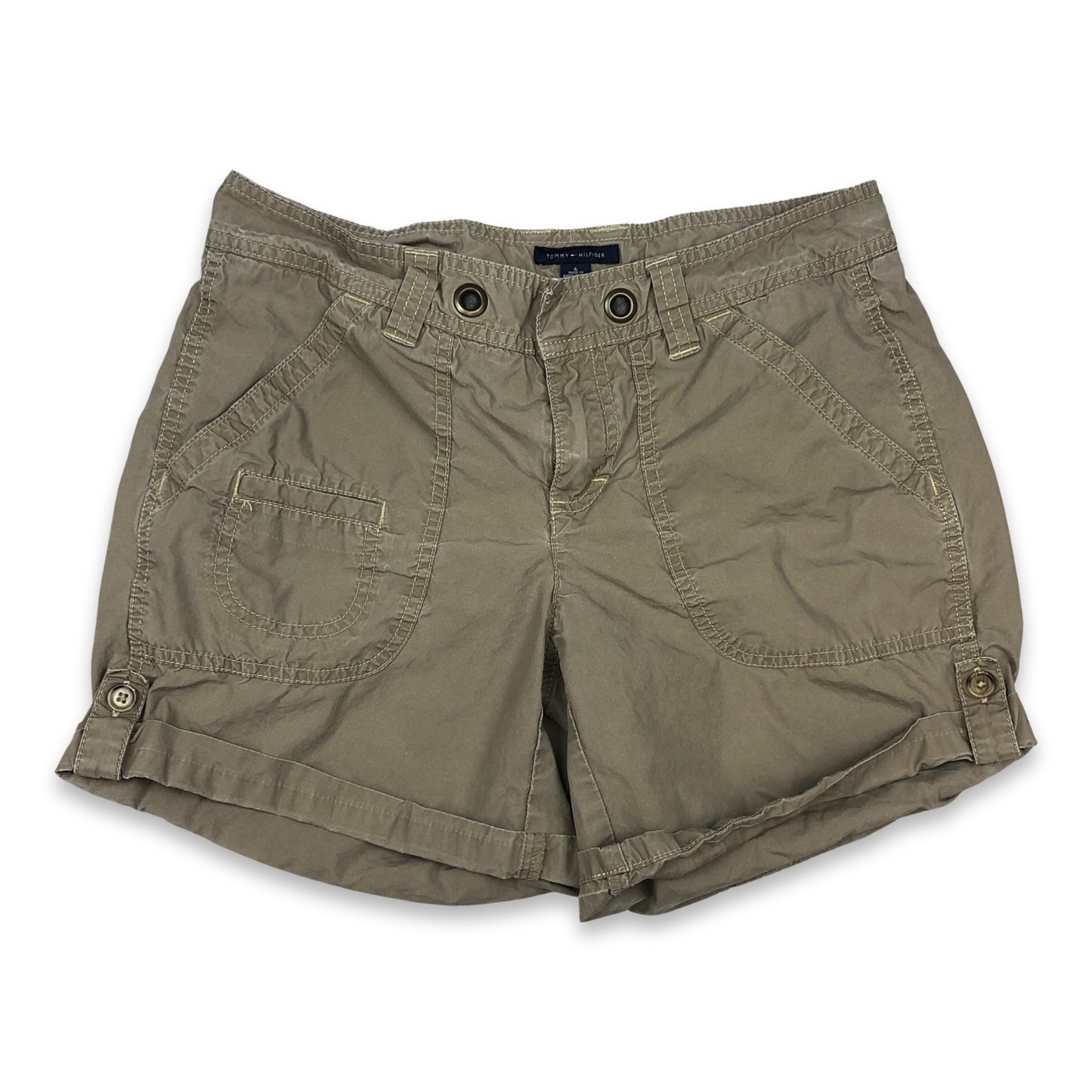 Vintage 00s Tommy Hilfiger Women's Brown Short 12