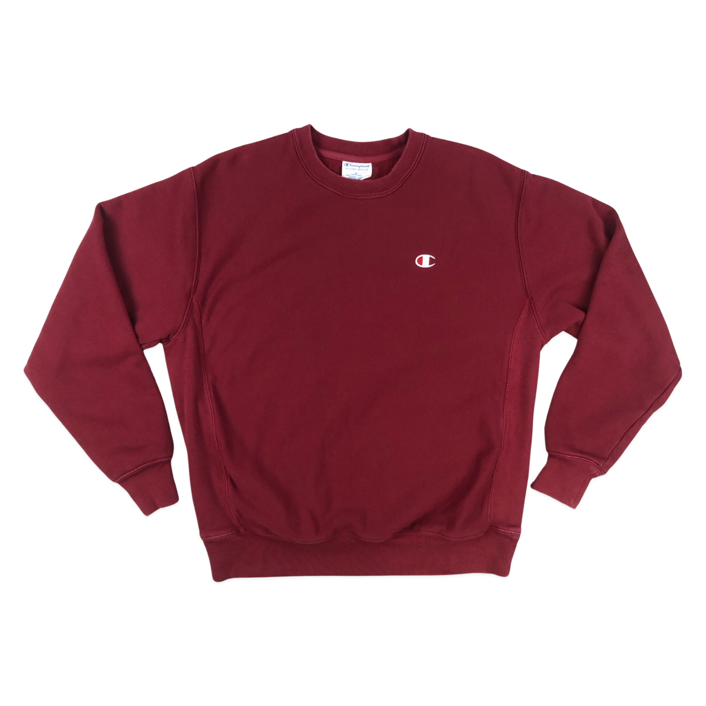 Vintage Champion Reverse Weave Cotton Red Sweatshirt XL