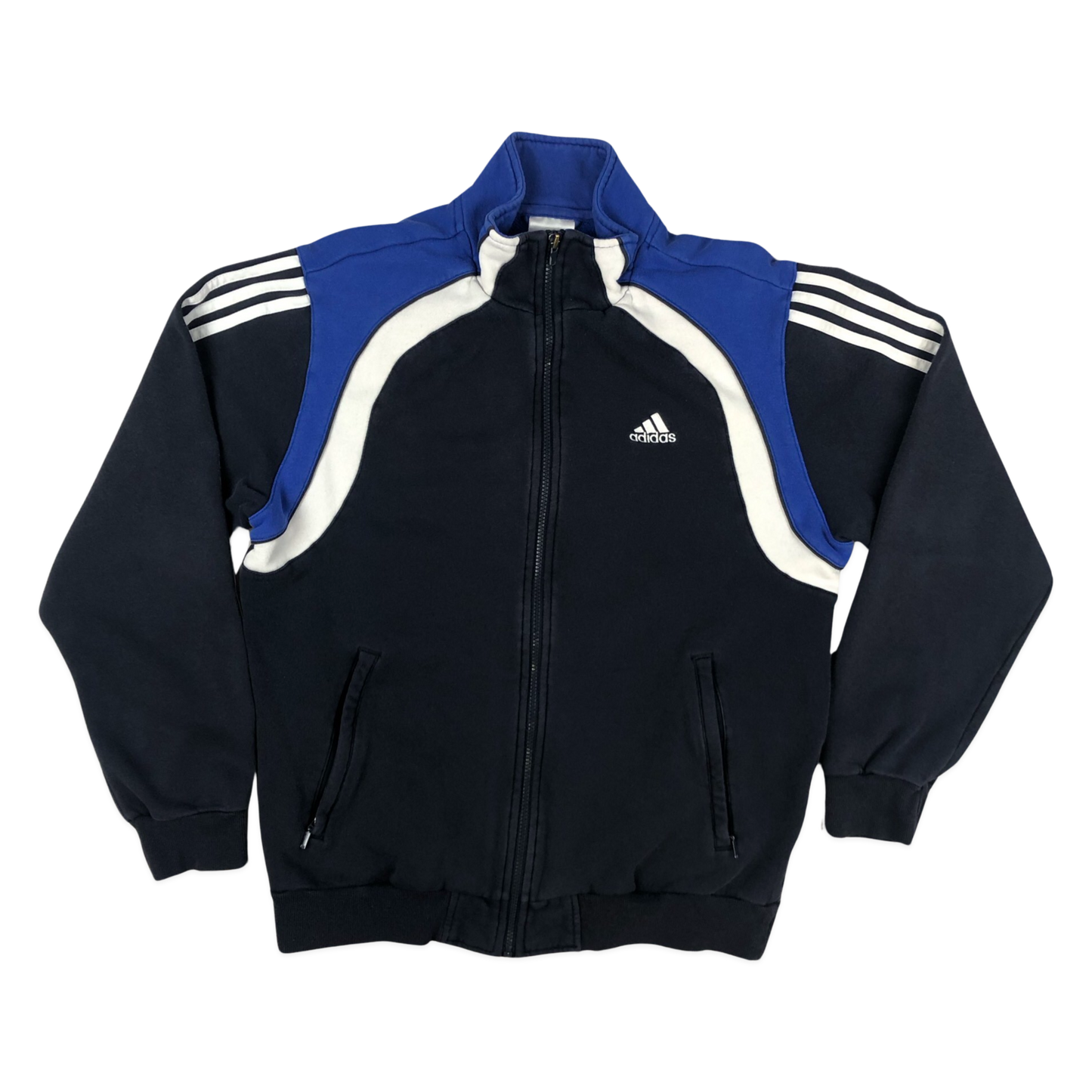 Buy Adidas Ventex Full Zip Track Jacket Vintage 70s Sportswear Navy Blue  VTG Online in India 