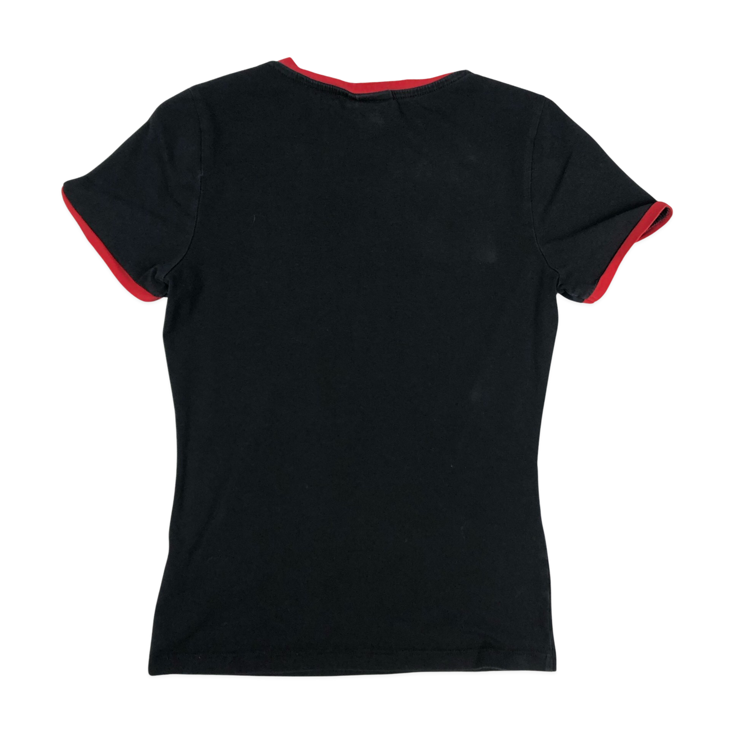 Coca Cola Black and Red Ringer Baby Tee 4