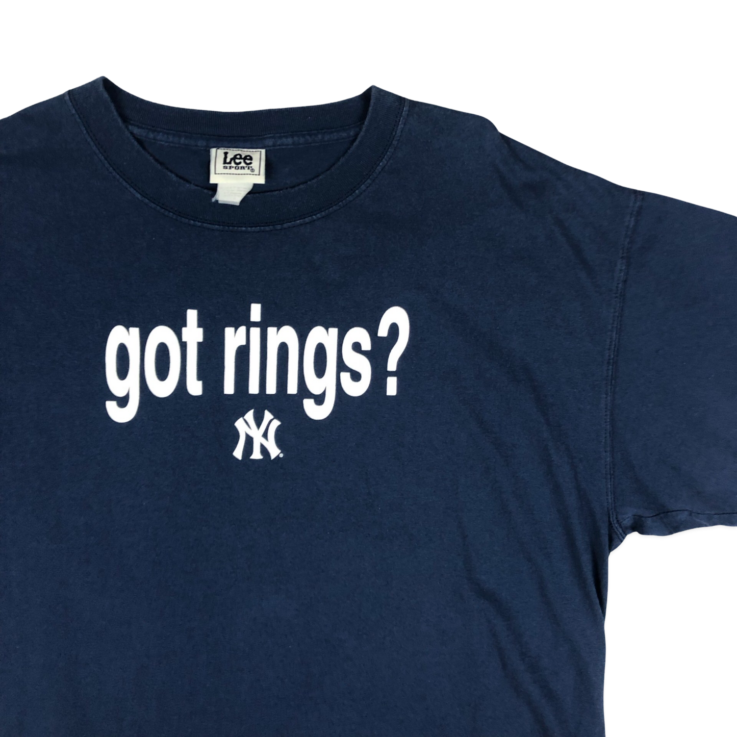 Vintage 00s Navy New York Yankees Tee XXL