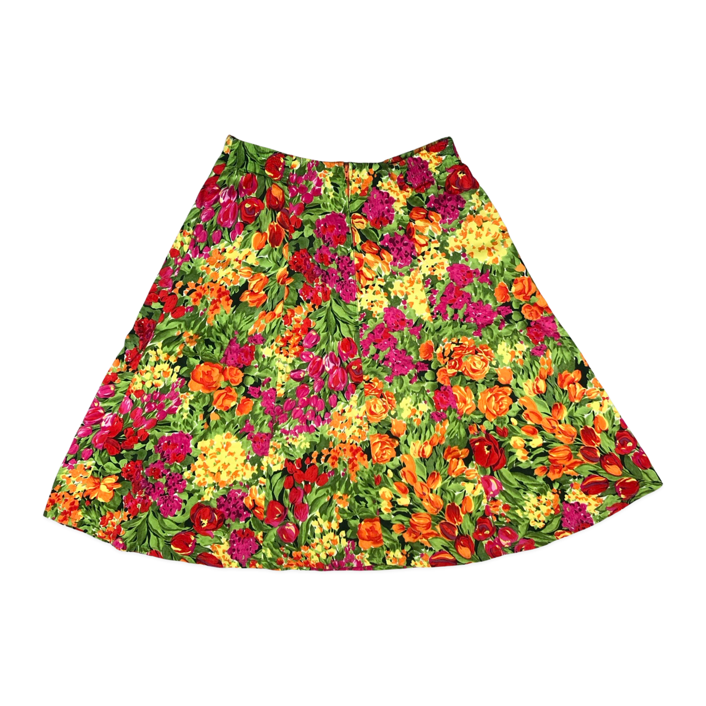 Vintage Floral Print Skirt 8