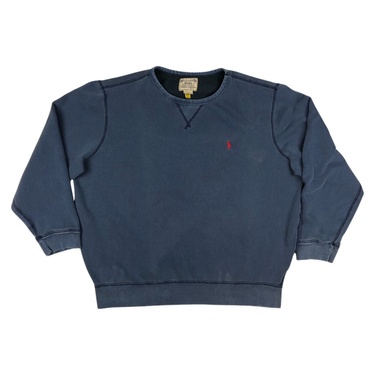 Vintage Ralph Lauren Navy Sweatshirt 3XL