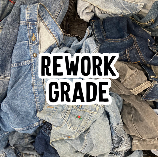 Denim Jackets (Rework Grade Wholesale)
