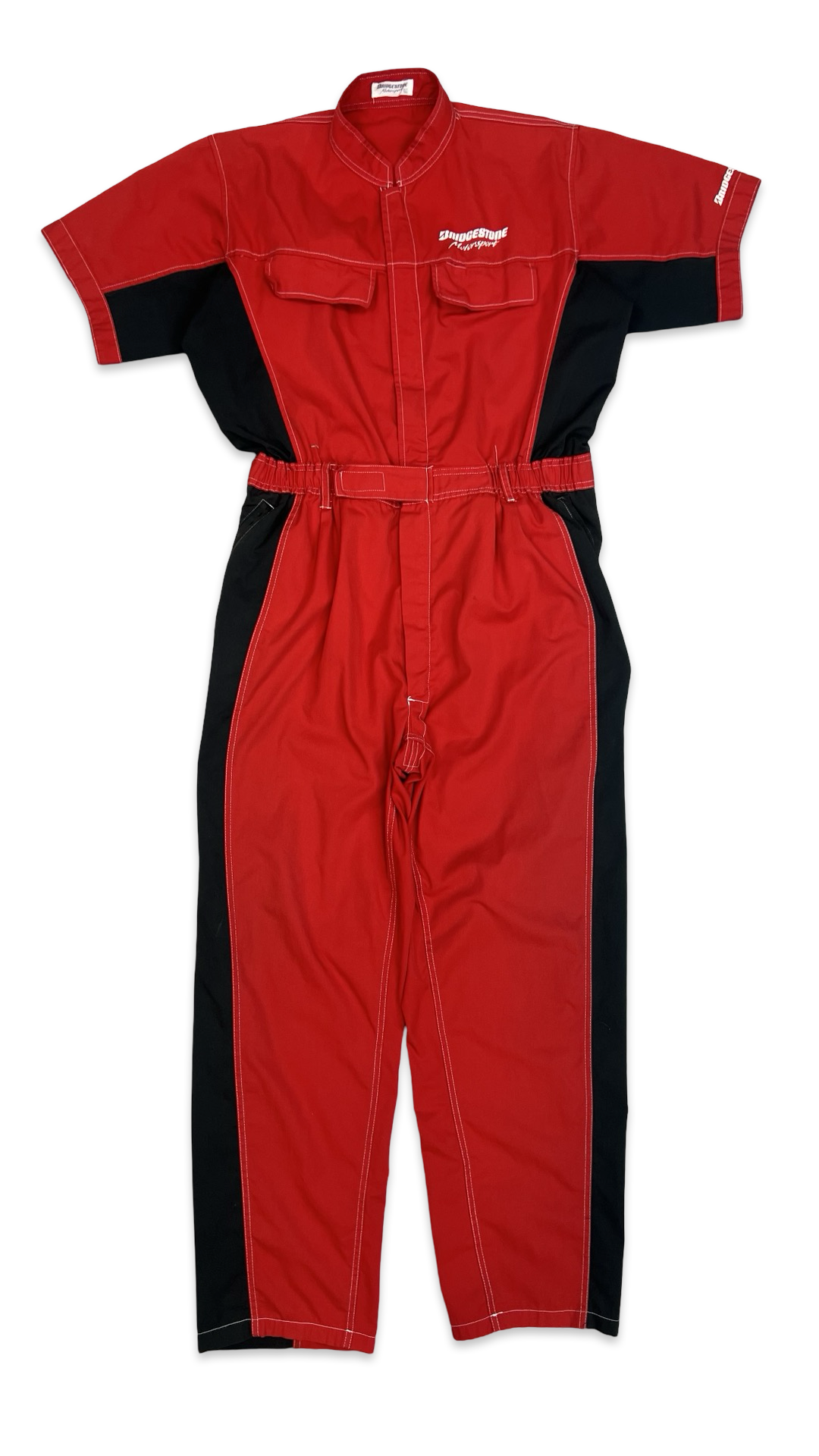 Bridgestone Motorsport Red Technician Coveralls XL / W35 L31