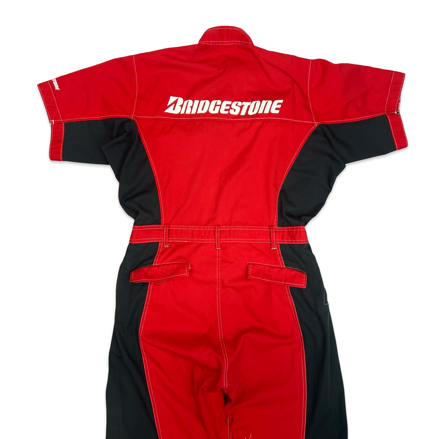 Bridgestone Motorsport Red Technician Coveralls XL / W35 L31