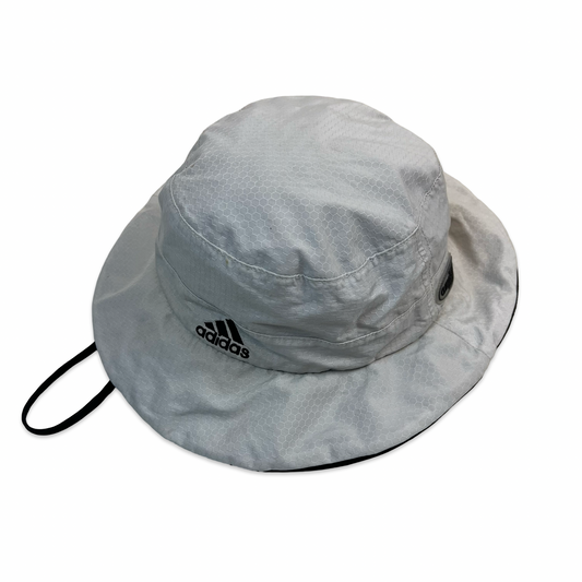 00's Adidas White Bucket Hat