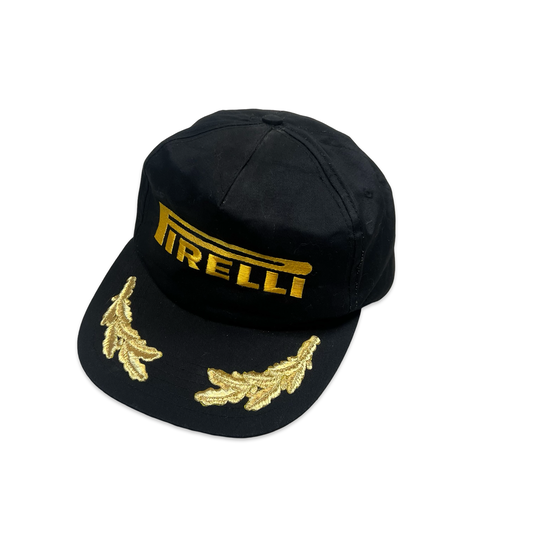 Pirelli Black Trucker Cap